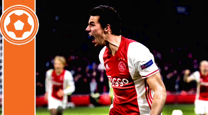 Ajax struggle but progress to face Danes